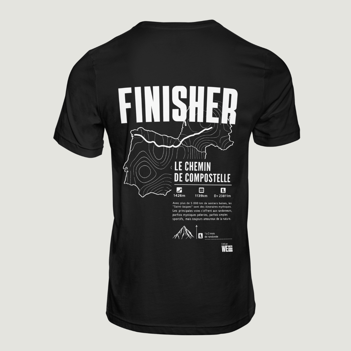 T-shirt GR®65 Le Chemin de Compostelle