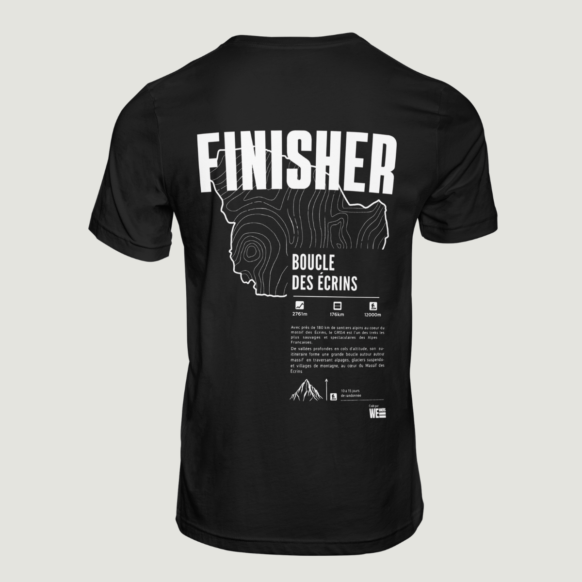 T-shirt GR®54 Boucle des Écrins