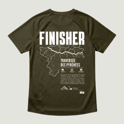 T-shirt sport GR®10 Traversée des Pyrénées