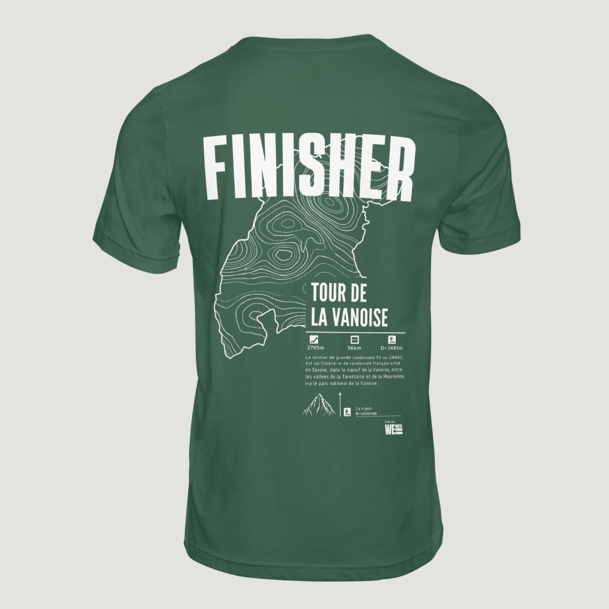 T-shirt GR®55 La haute traversée de la Vanoise