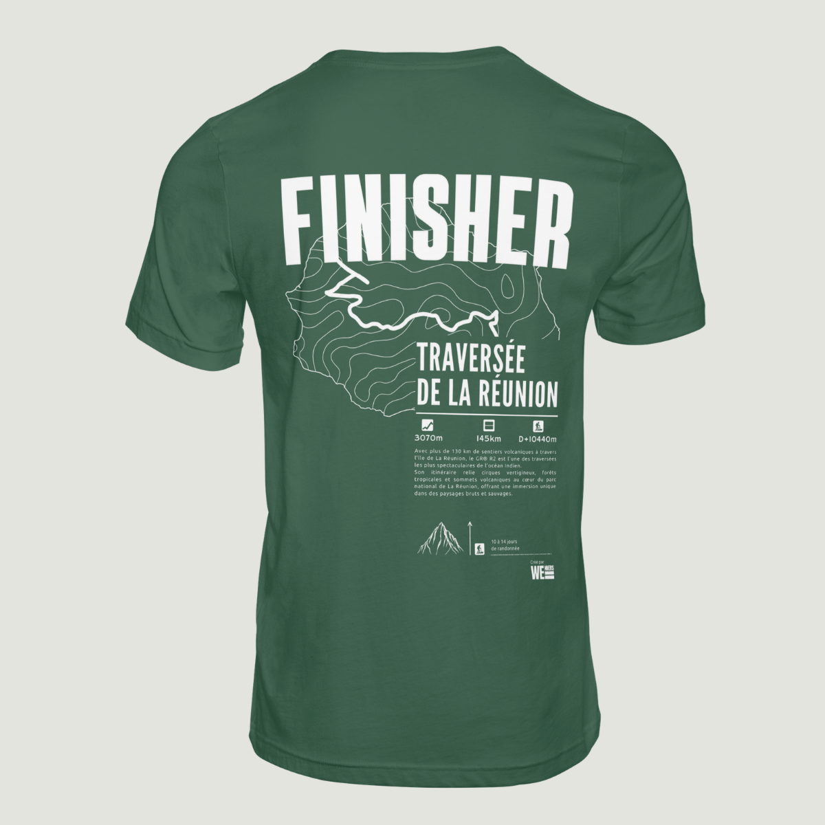 T-shirt GR®R2 Traversée de la Réunion