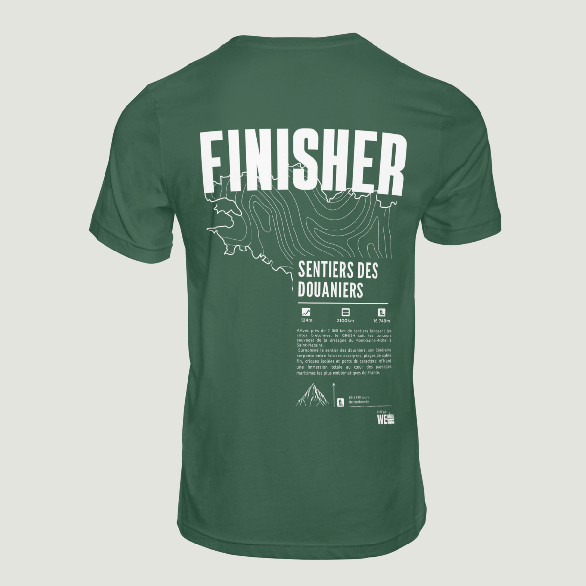 T-shirt GR®34 Sentiers des Douaniers
