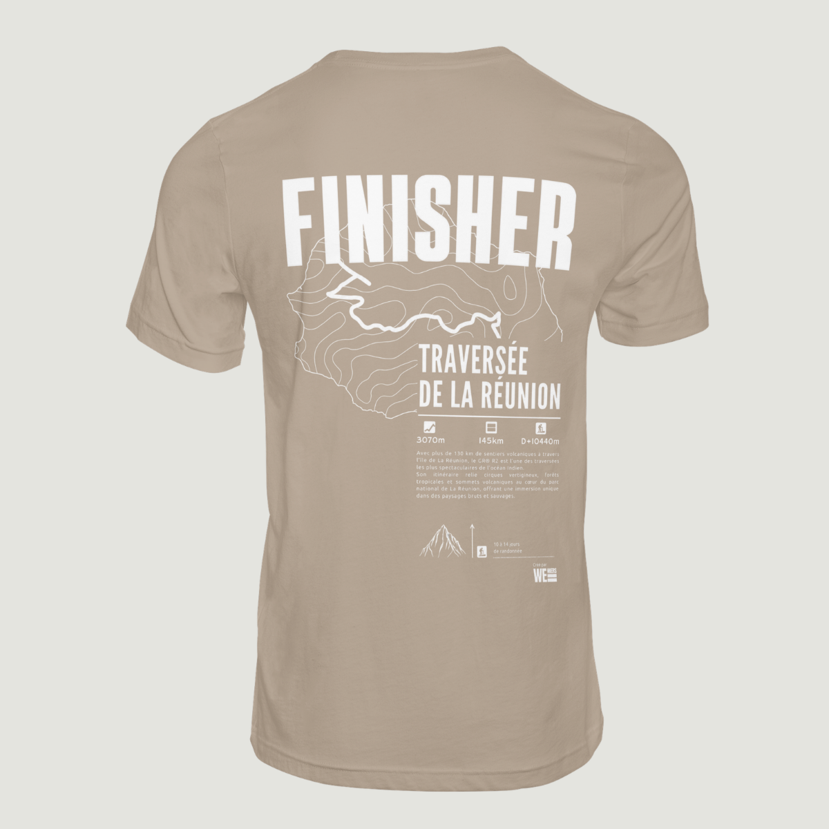 T-shirt GR®R2 Traversée de la Réunion
