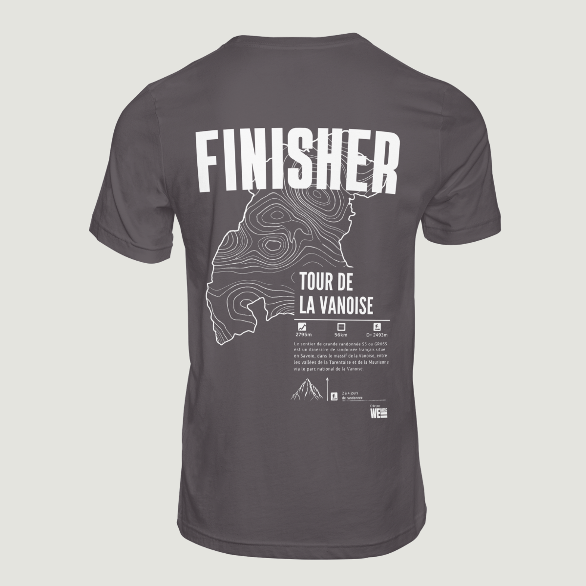 T-shirt GR®55 La haute traversée de la Vanoise