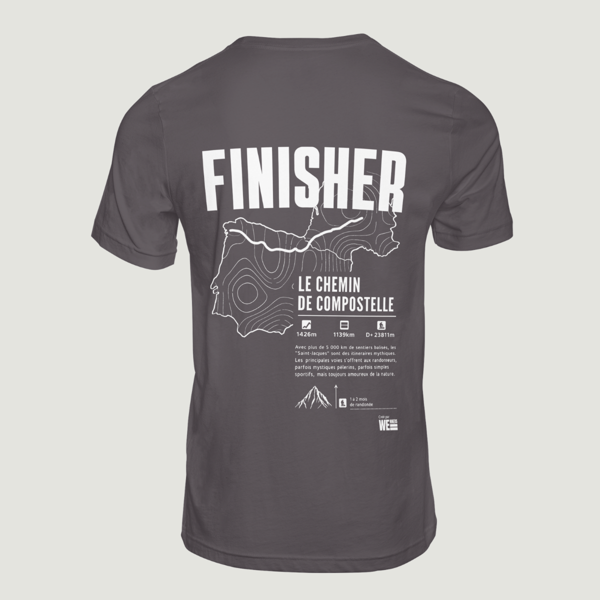 T-shirt GR®65 Le Chemin de Compostelle