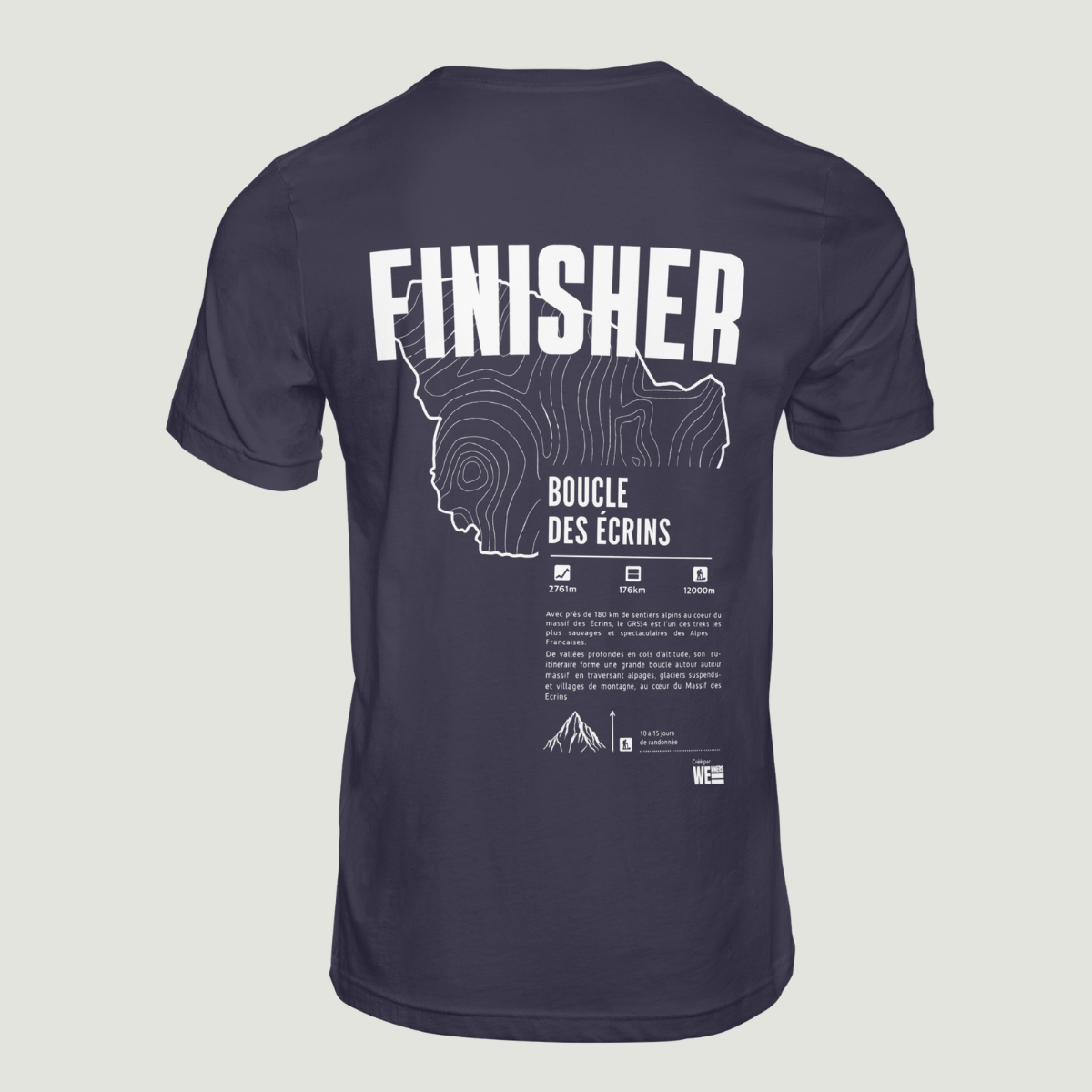 T-shirt GR®54 Boucle des Écrins