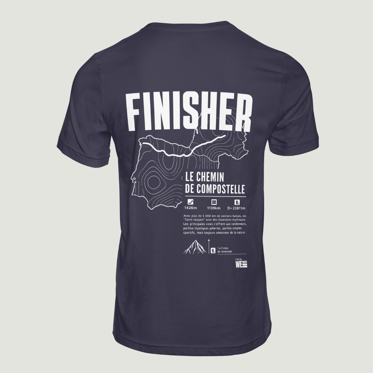T-shirt GR®65 Le Chemin de Compostelle