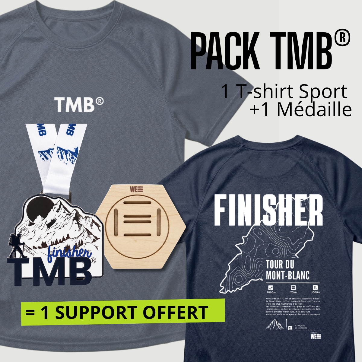 Pack Médaille TMB® Tour du Mont-Blanc