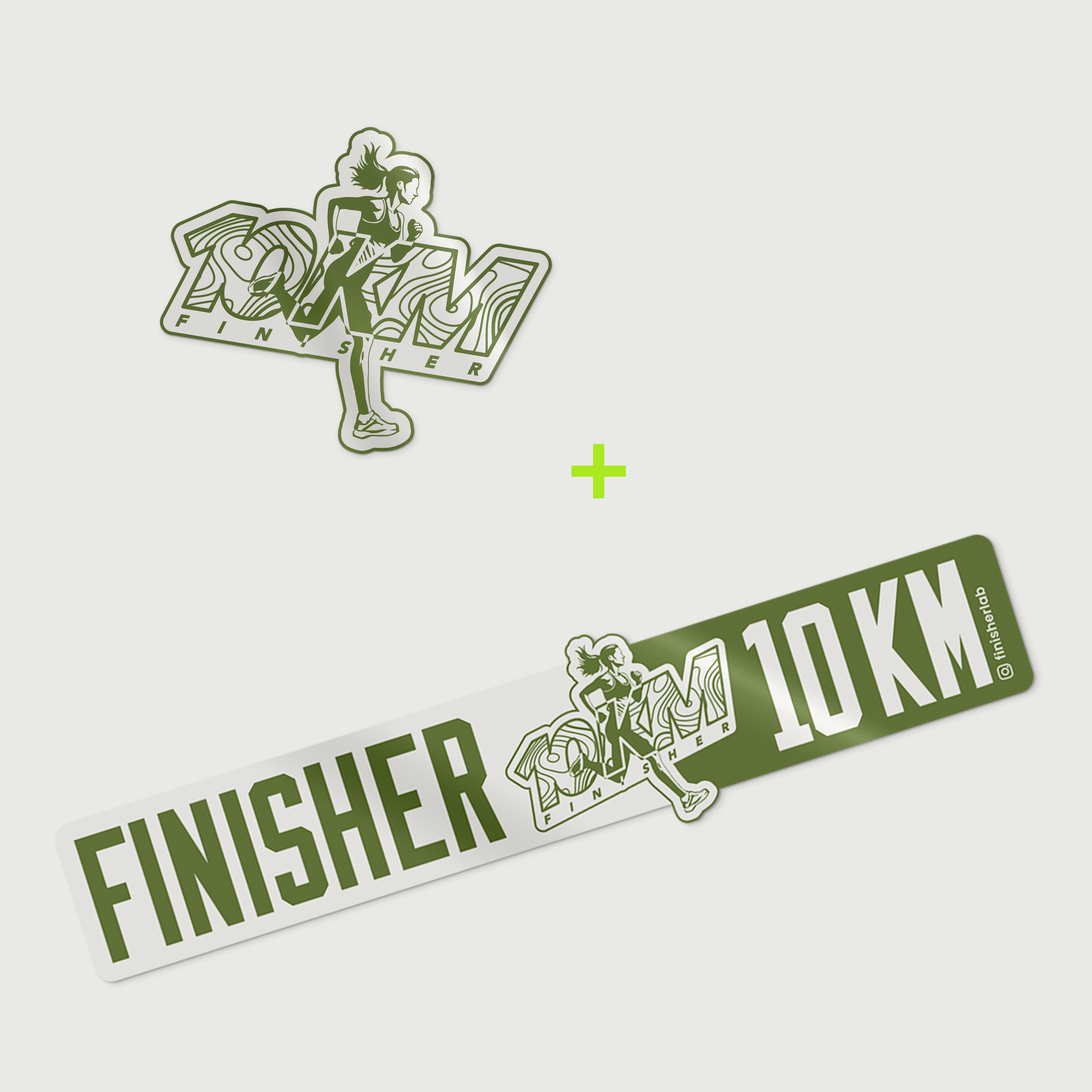 STICKER'S 10KM FEMME