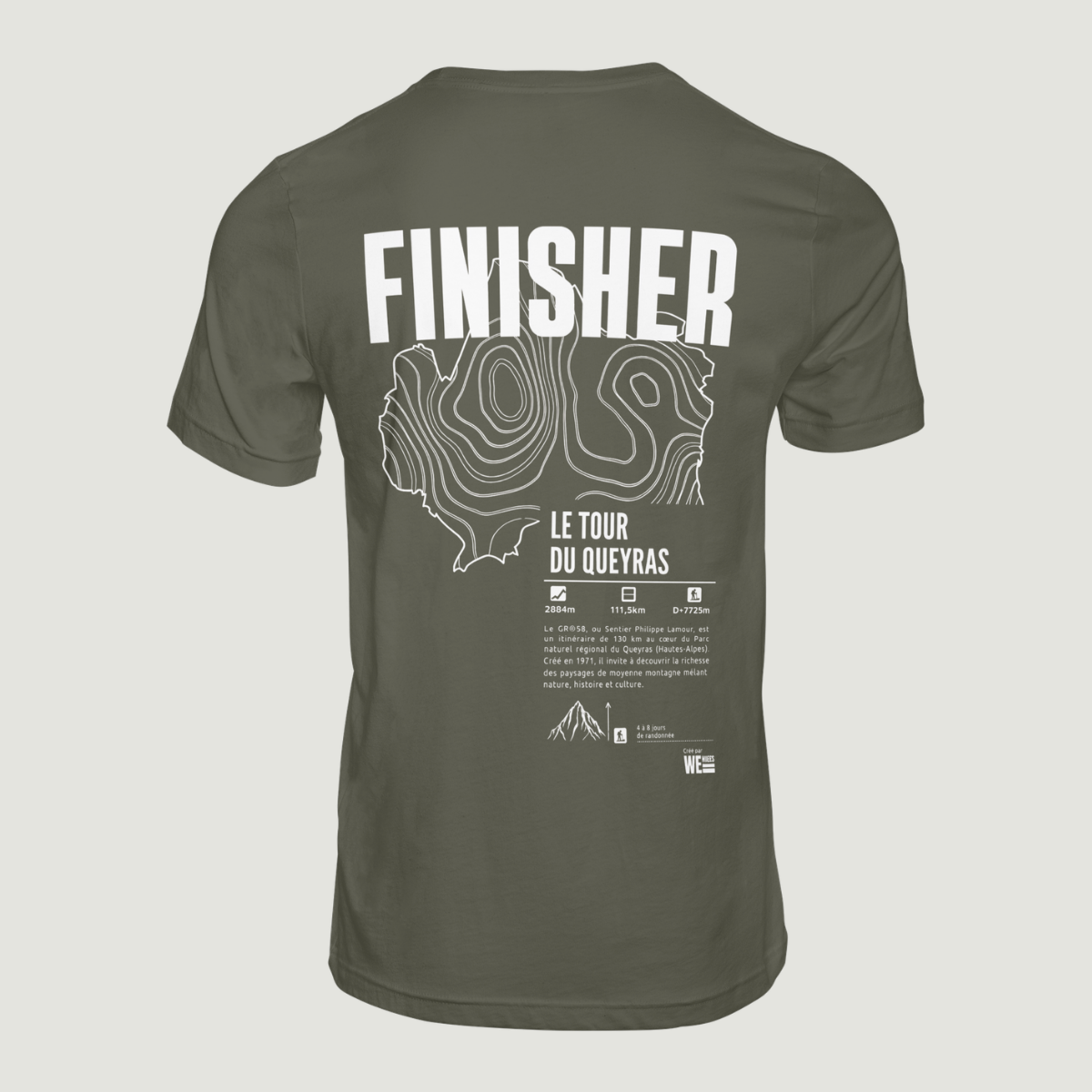 T-shirt GR®58 Le Tour du Queyras