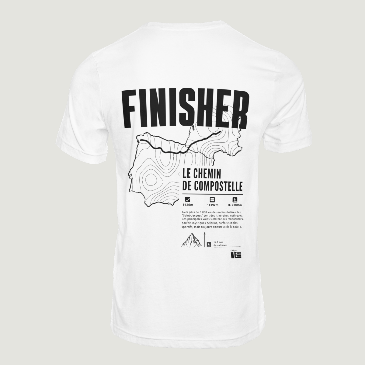 T-shirt GR®65 Le Chemin de Compostelle