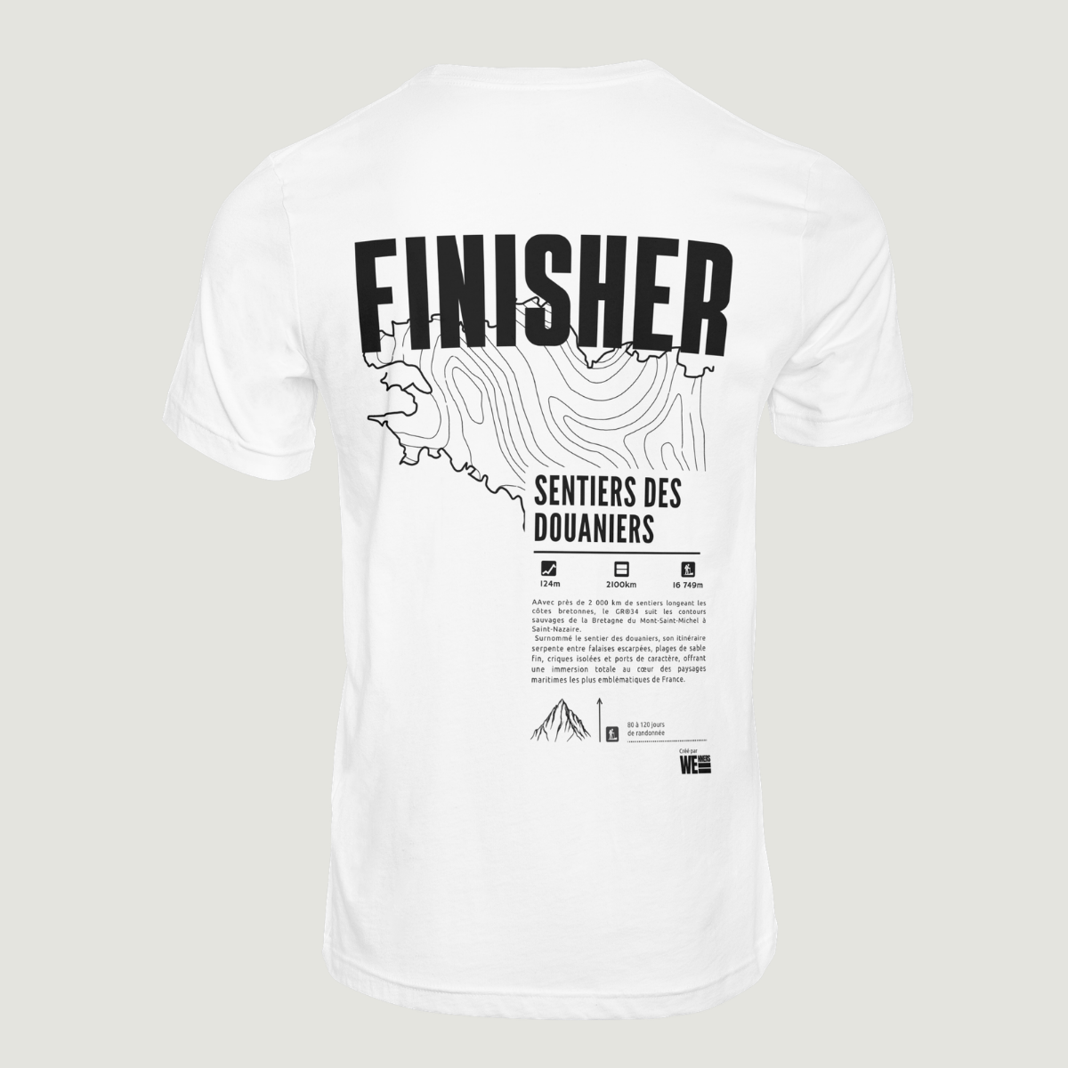 T-shirt GR®34 Sentiers des Douaniers