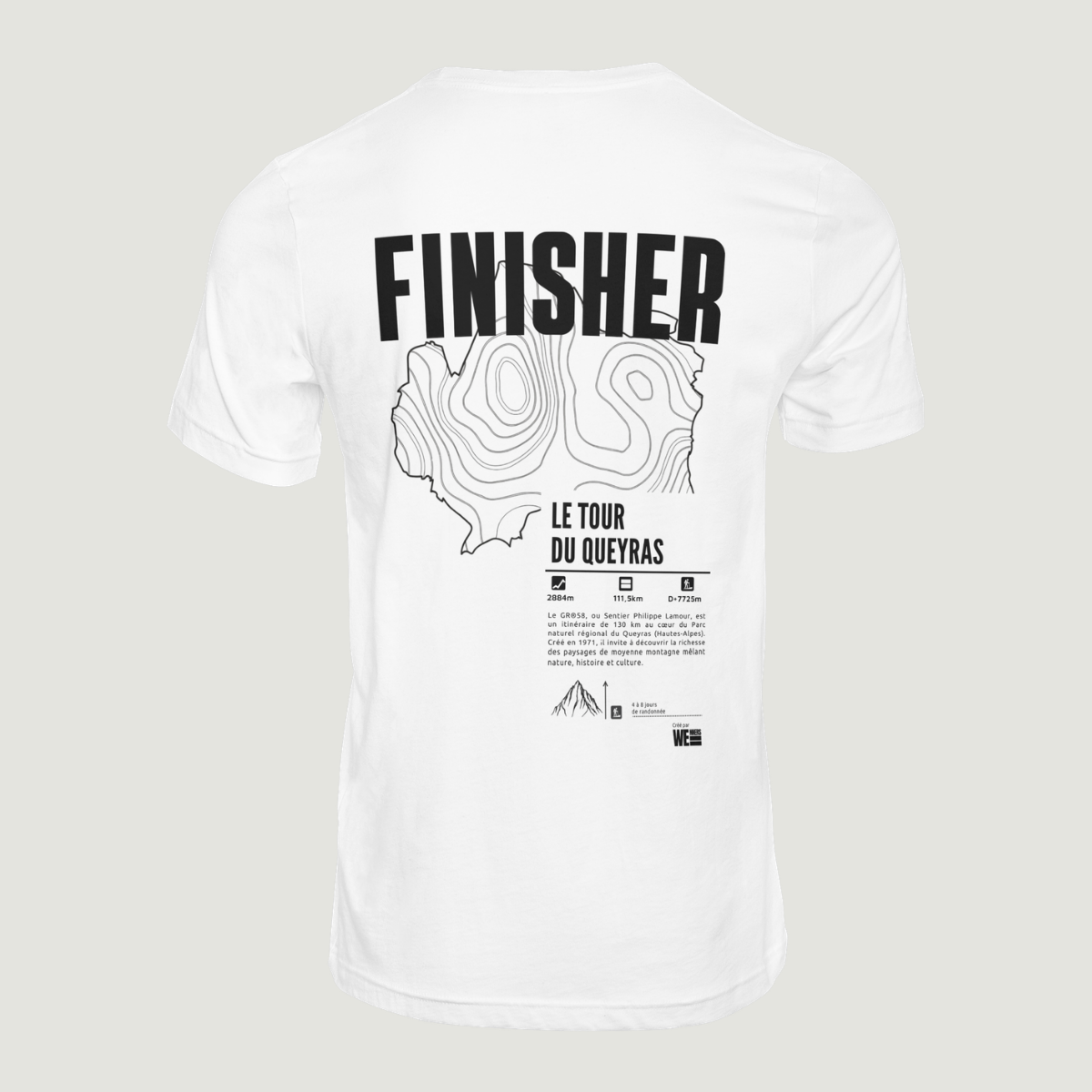 T-shirt GR®58 Le Tour du Queyras