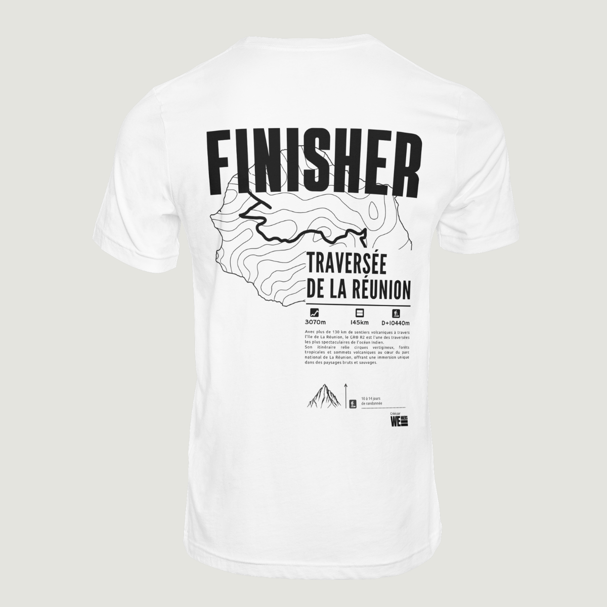 T-shirt GR®R2 Traversée de la Réunion