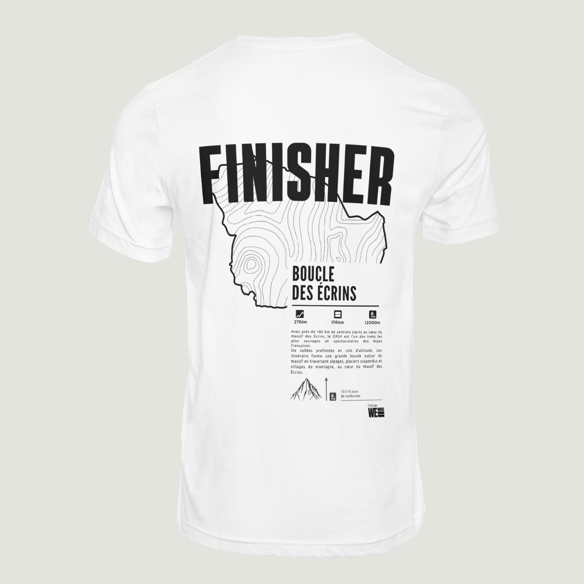 T-shirt GR®54 Boucle des Écrins
