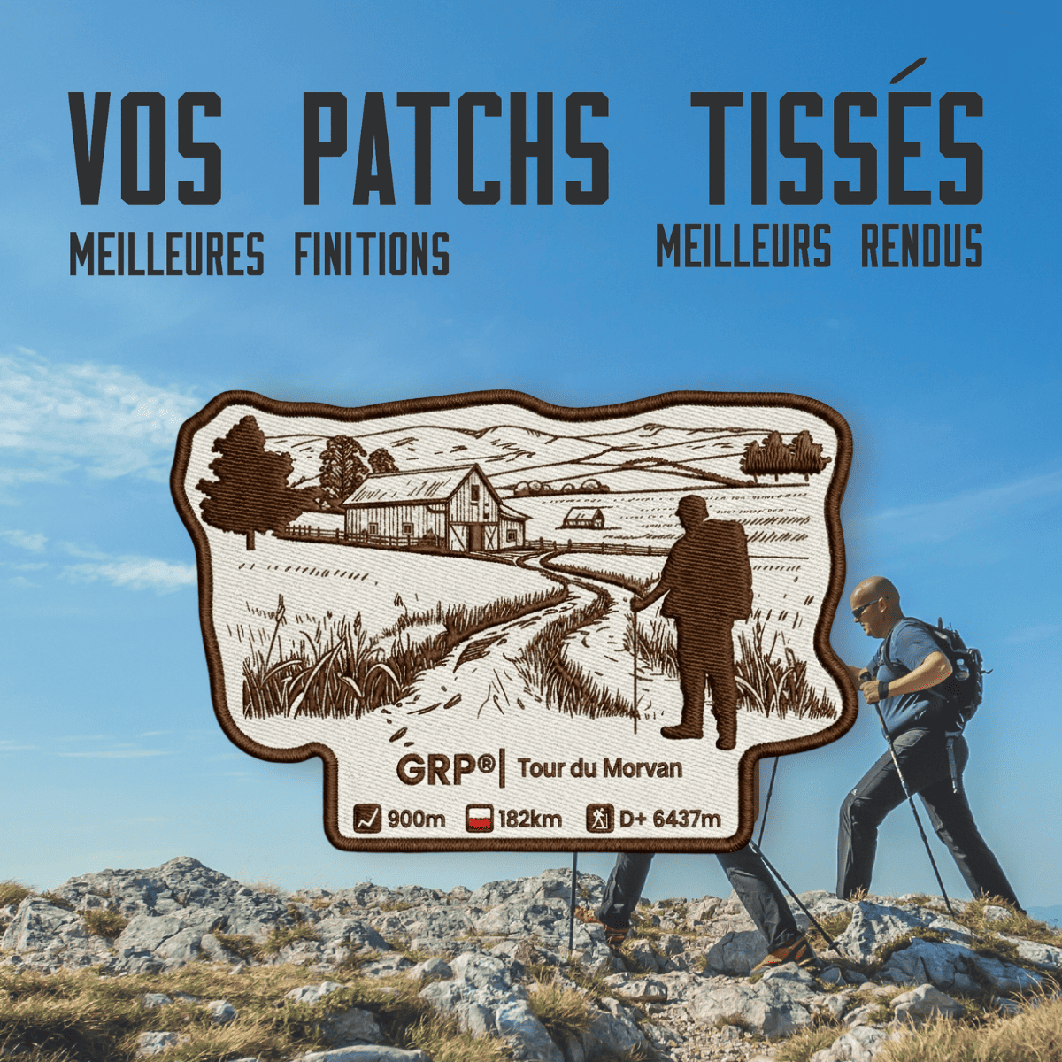 Écusson GRP® Tour et Traversée du Morvan