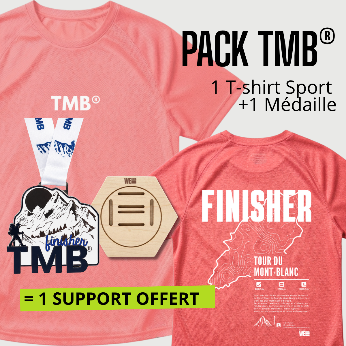 Pack Médaille TMB® Tour du Mont-Blanc
