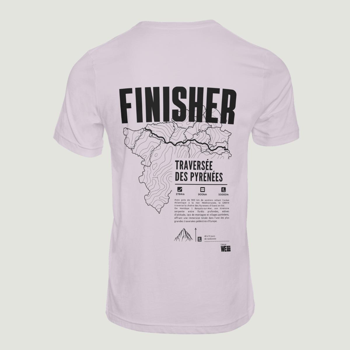 T-shirt GR®10 Traversée des Pyrénées