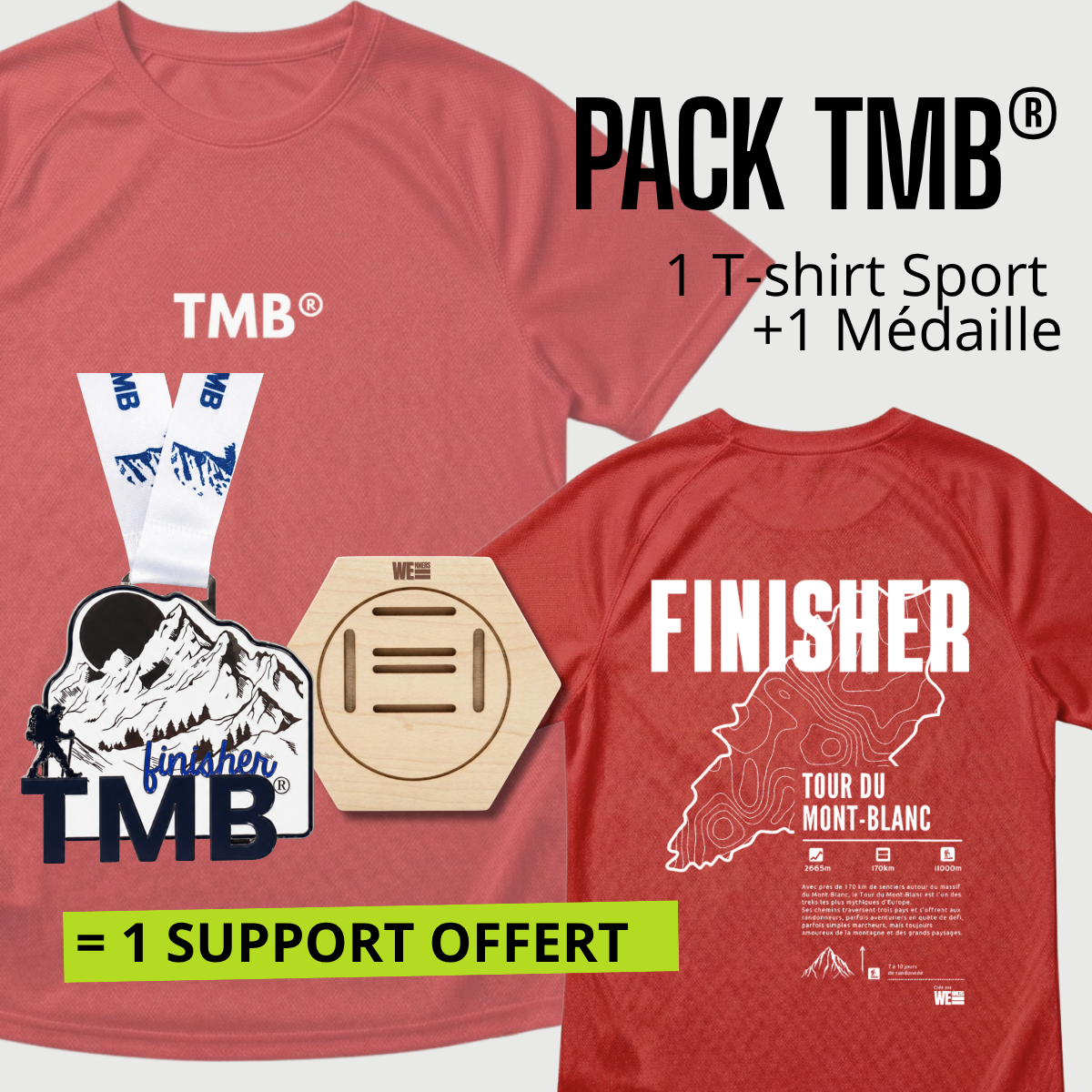 Pack Médaille TMB® Tour du Mont-Blanc