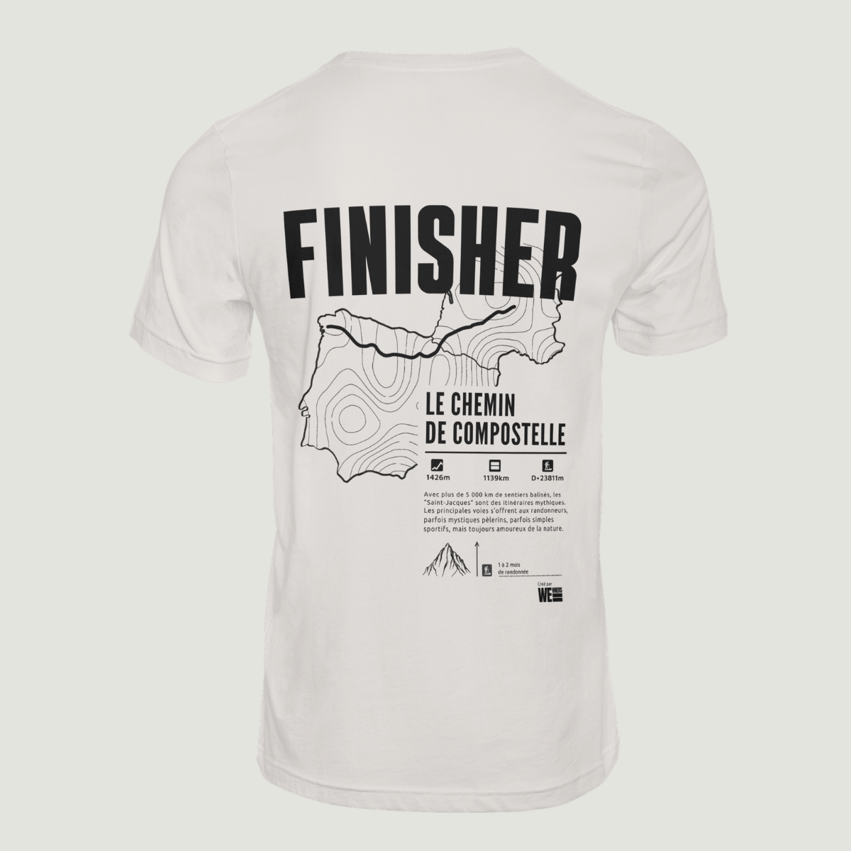 T-shirt GR®65 Le Chemin de Compostelle