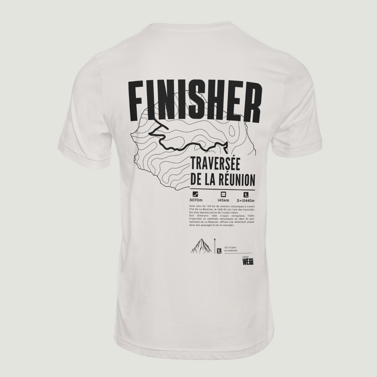 T-shirt GR®R2 Traversée de la Réunion
