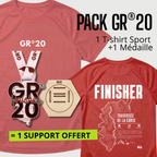 Pack Médaille GR®20 Traversée de la Corse