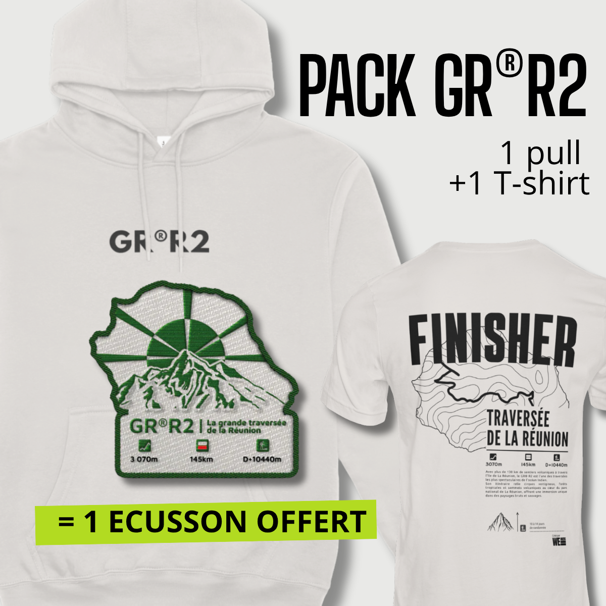 Pack GR®R2 Traversée de la Réunion