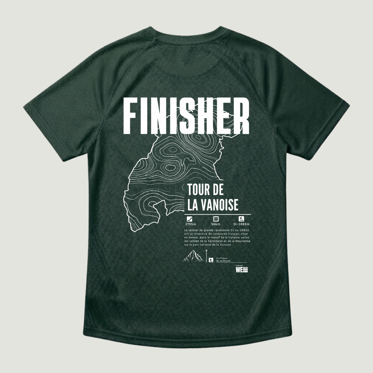 T-shirt sport GR®55 La haute traversée Vanoise