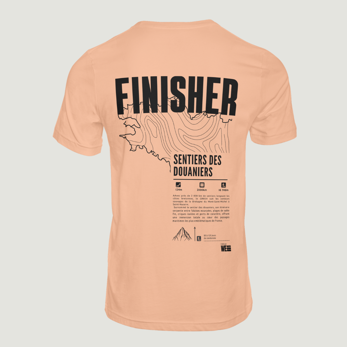 T-shirt GR®34 Sentiers des Douaniers