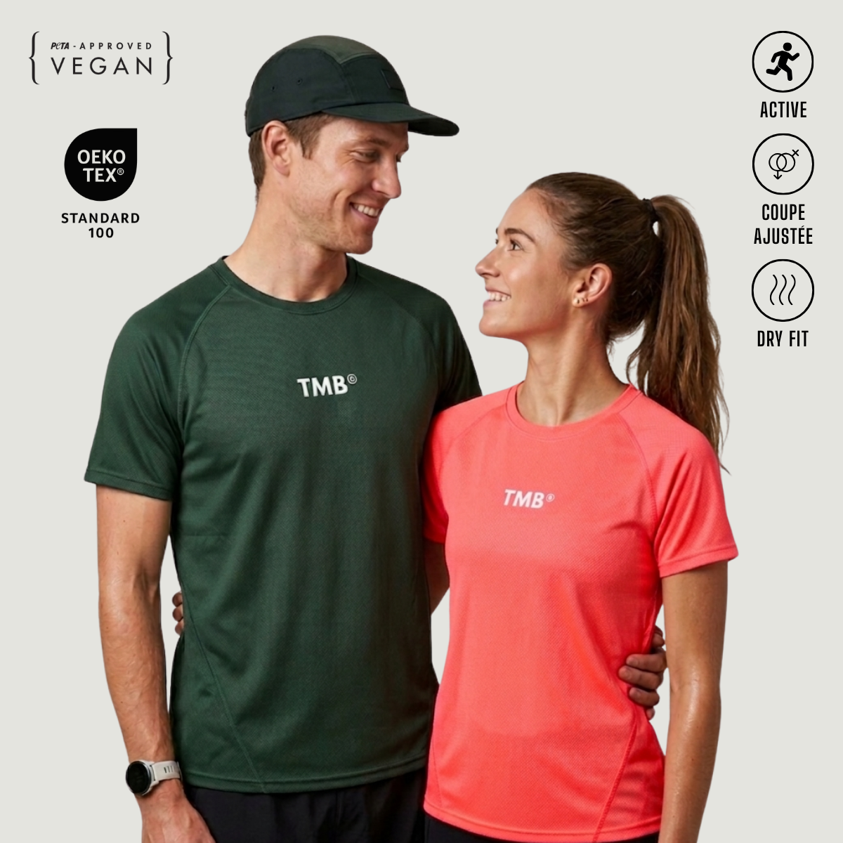 T-shirt sport Sommet du Mont-Blanc