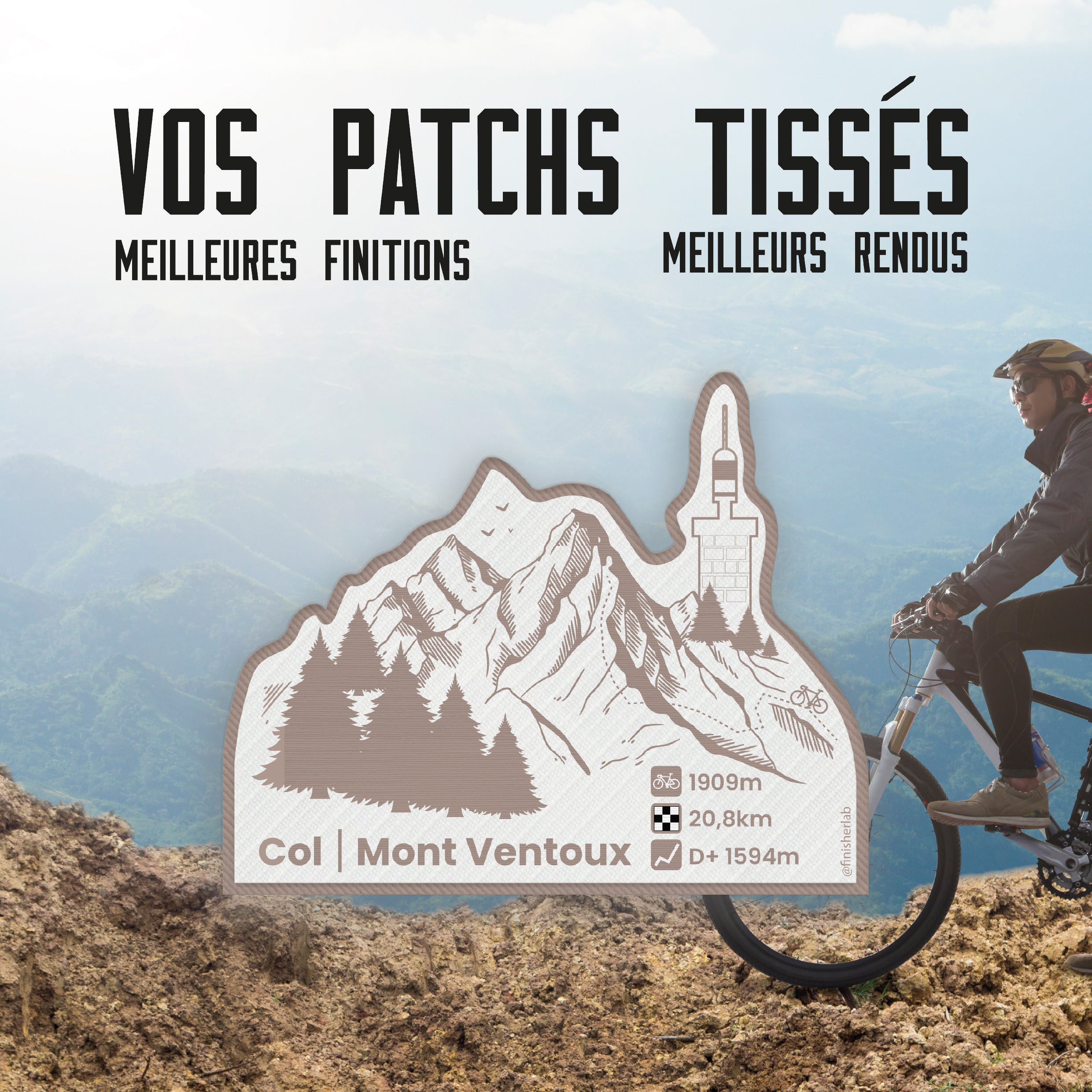 Écusson Col Mont Ventoux