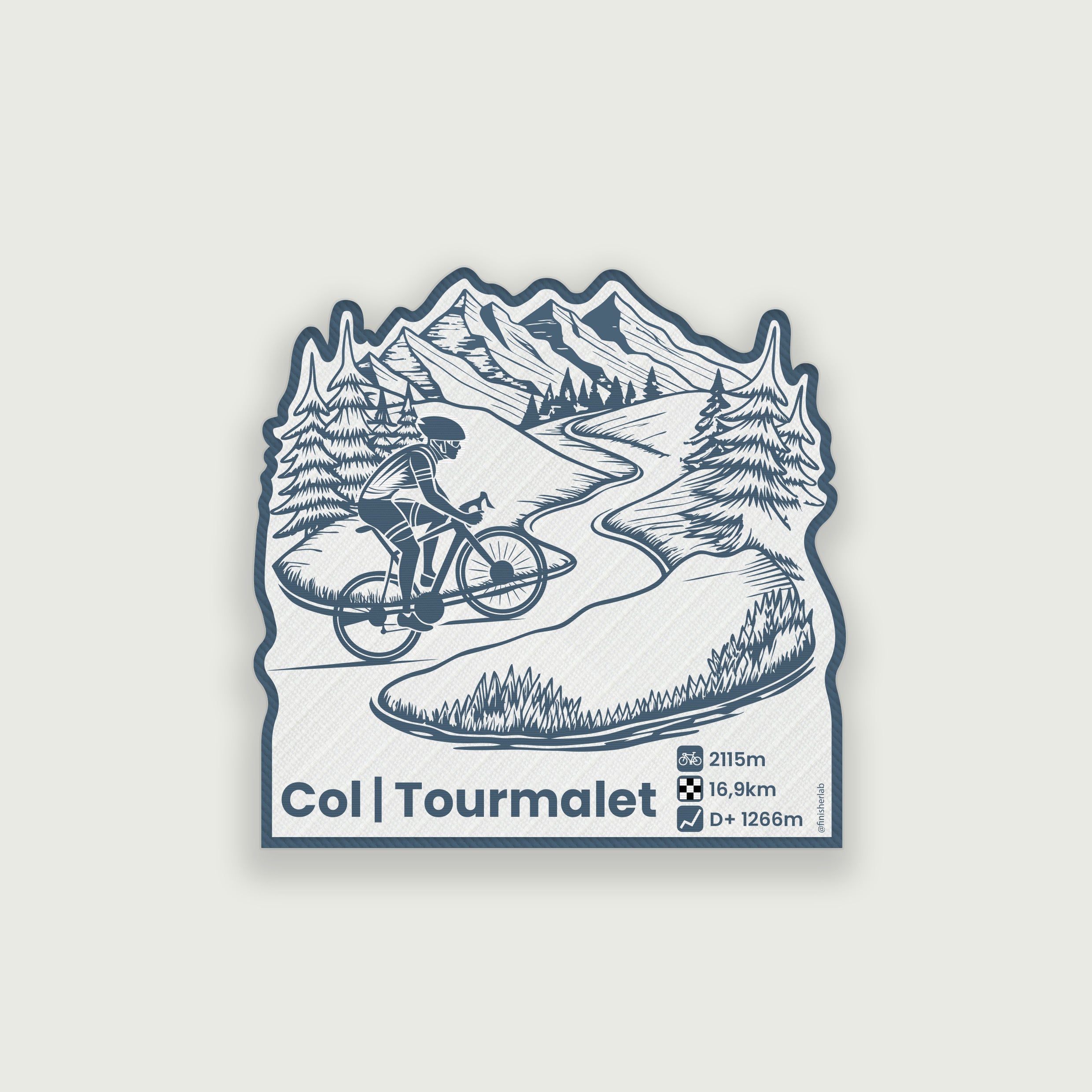 Écusson Col Tourmalet