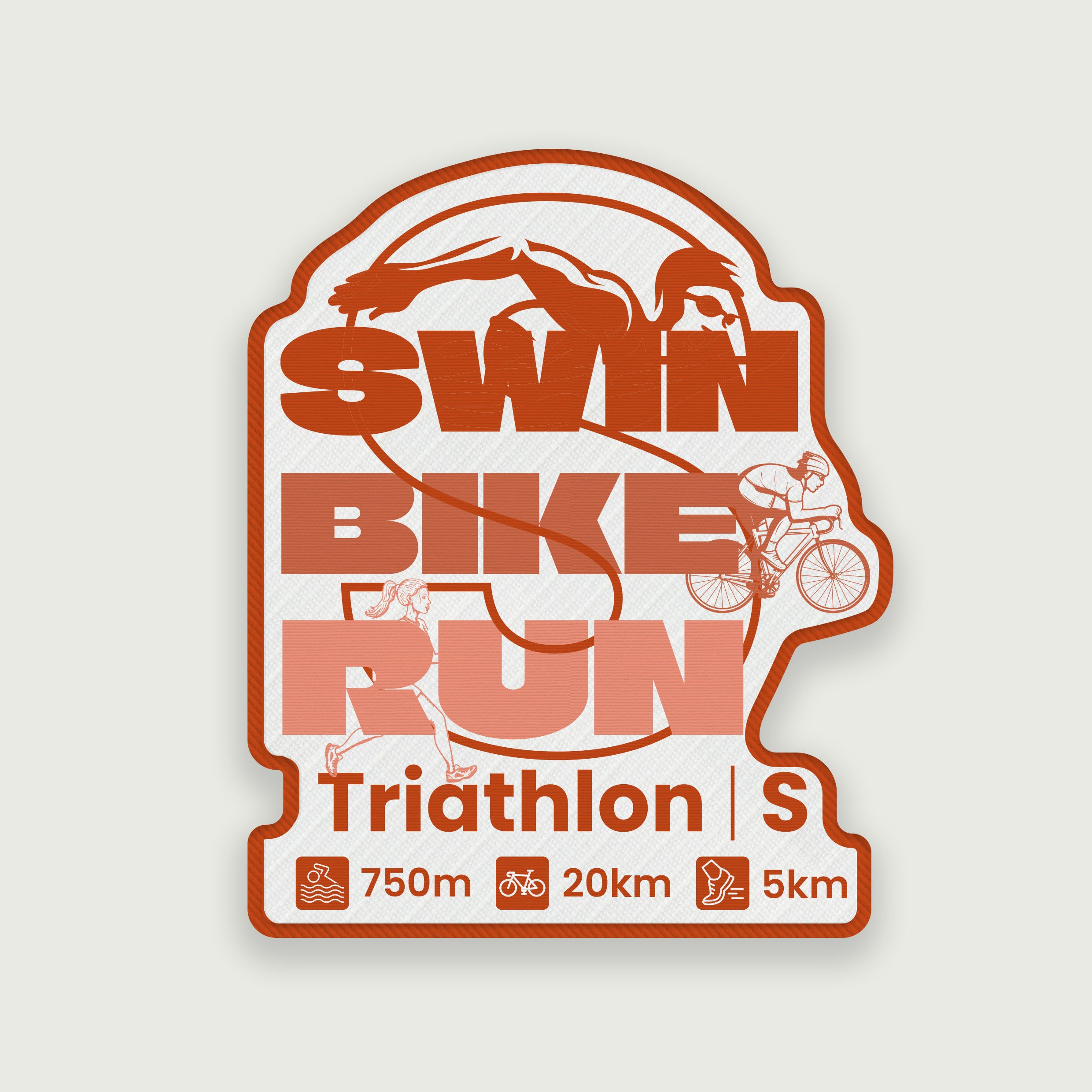 Écusson Triathlon S
