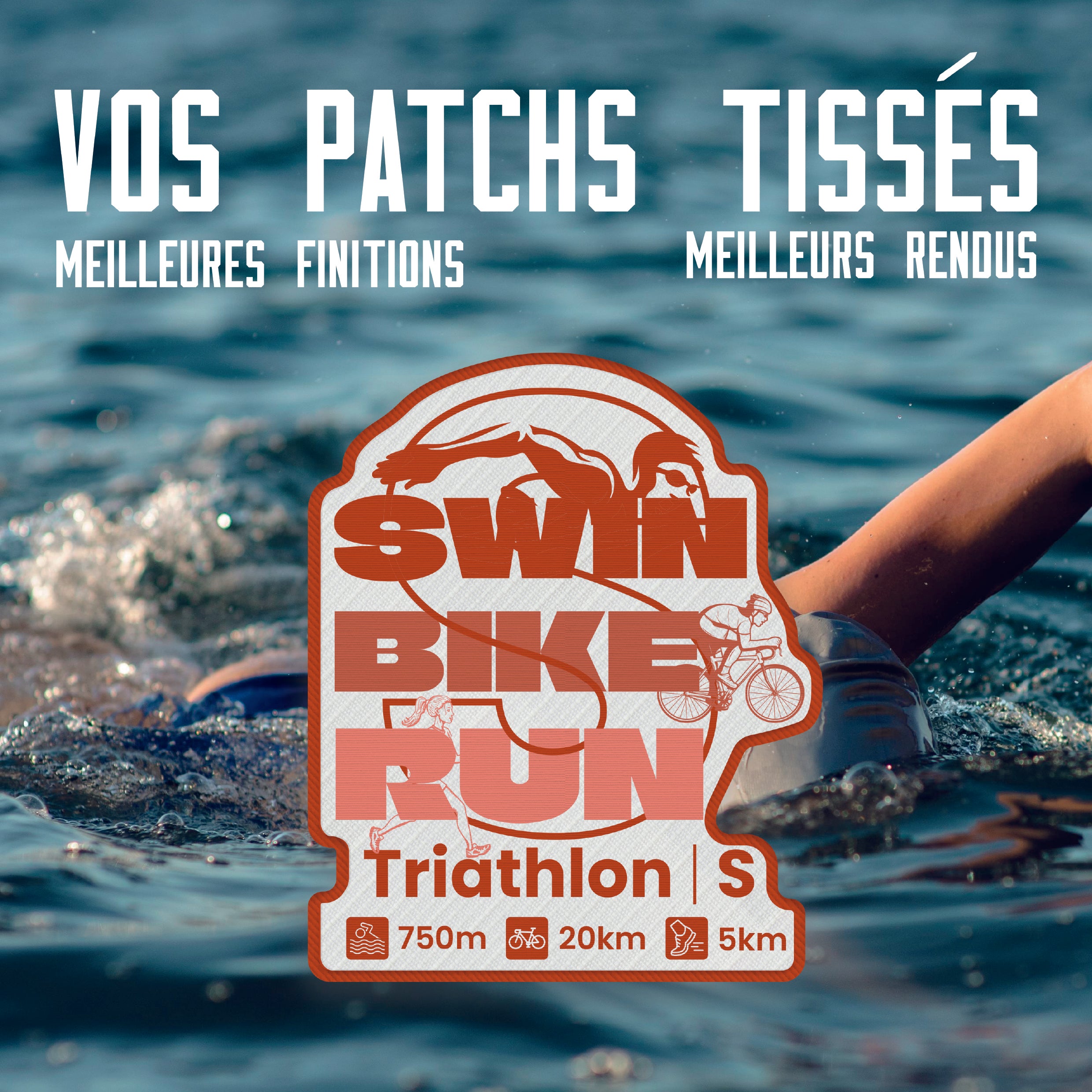 Écusson Triathlon S