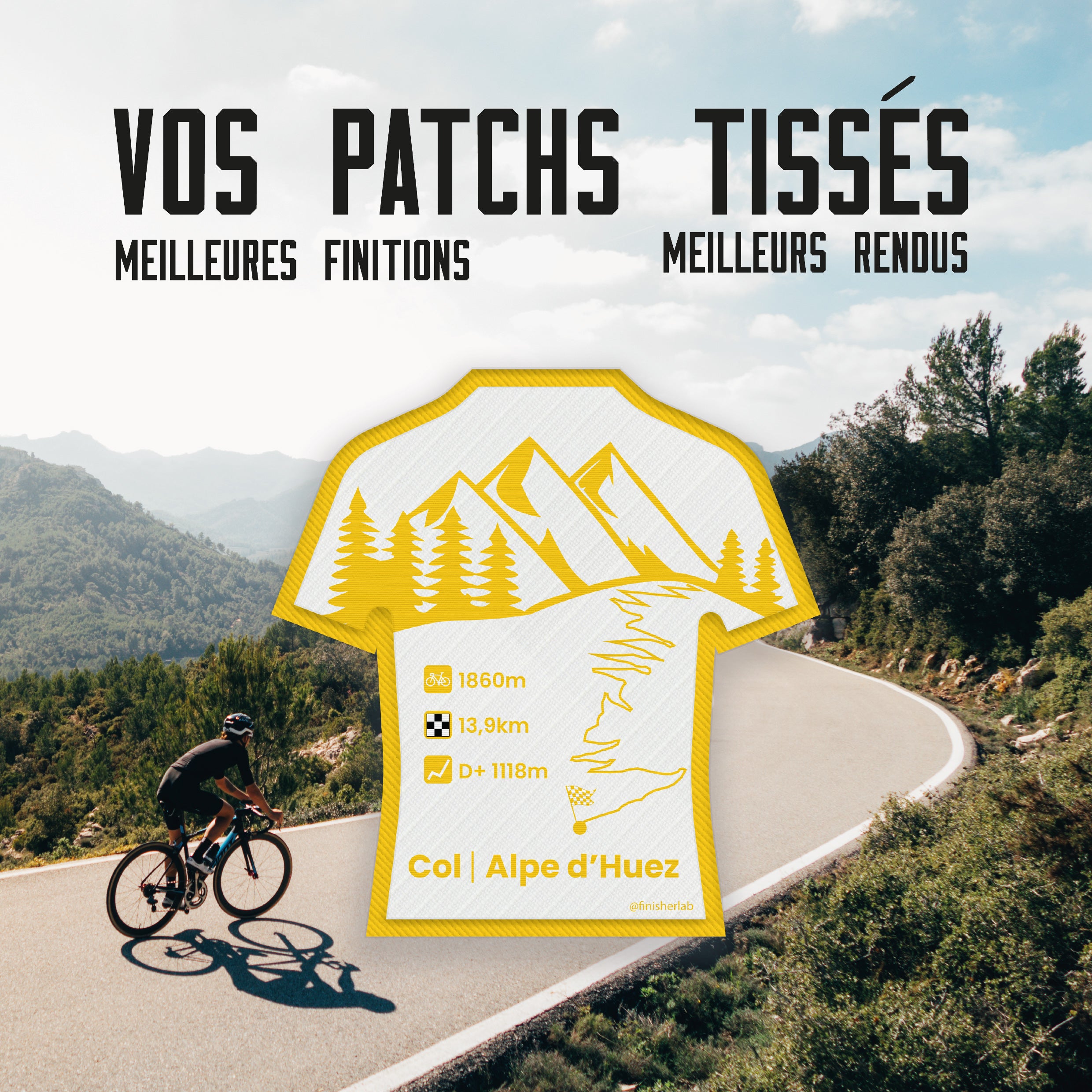 Écusson Col Alpe d'Huez