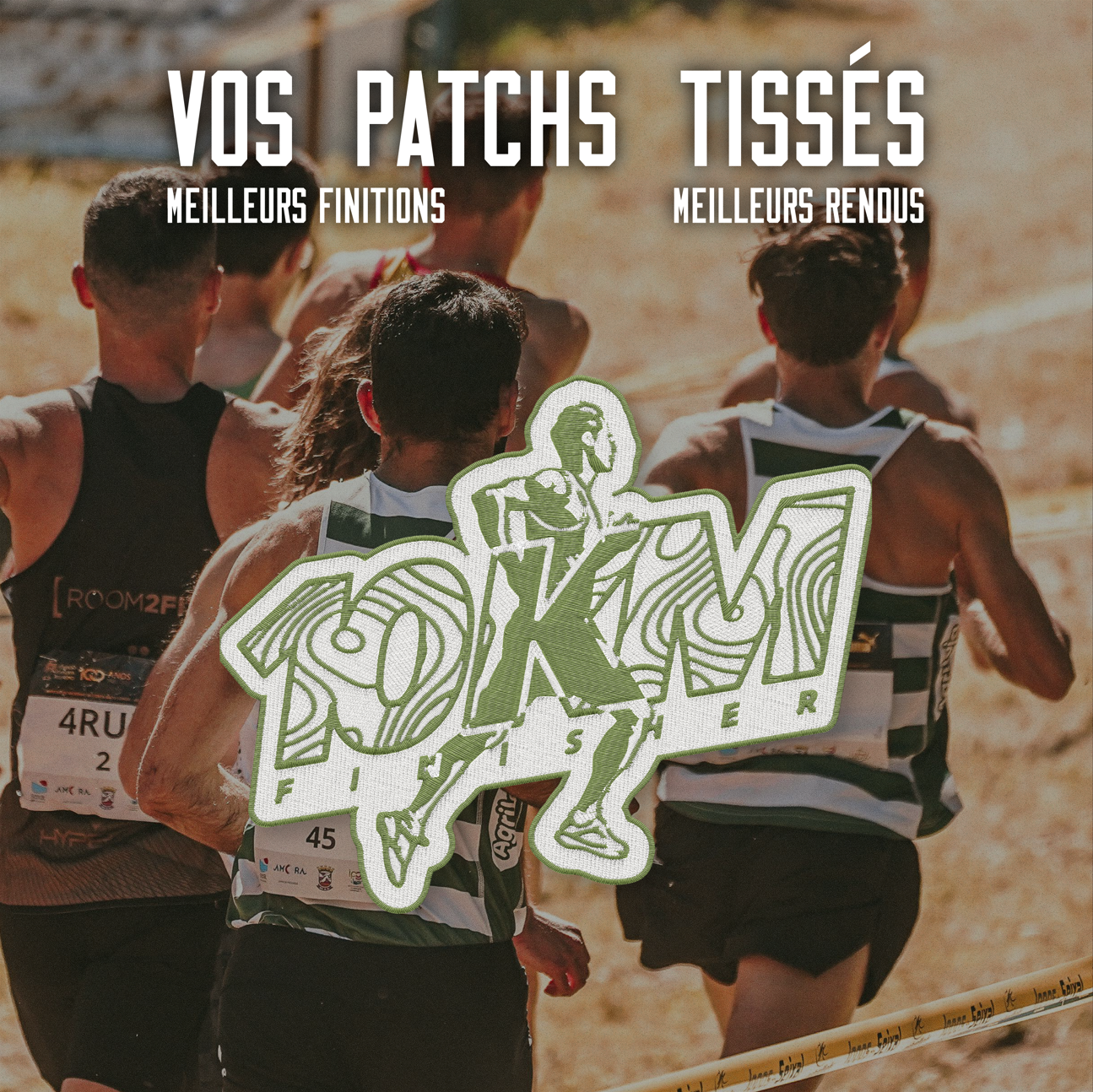 Écusson Finisher 10KM pour Homme