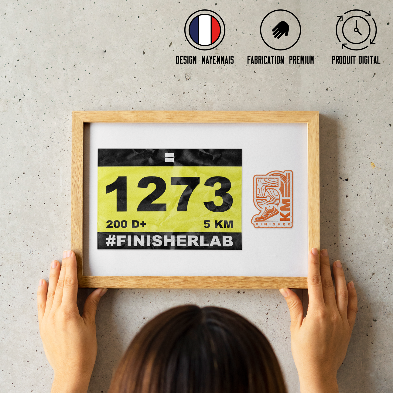 Écusson Finisher 5KM