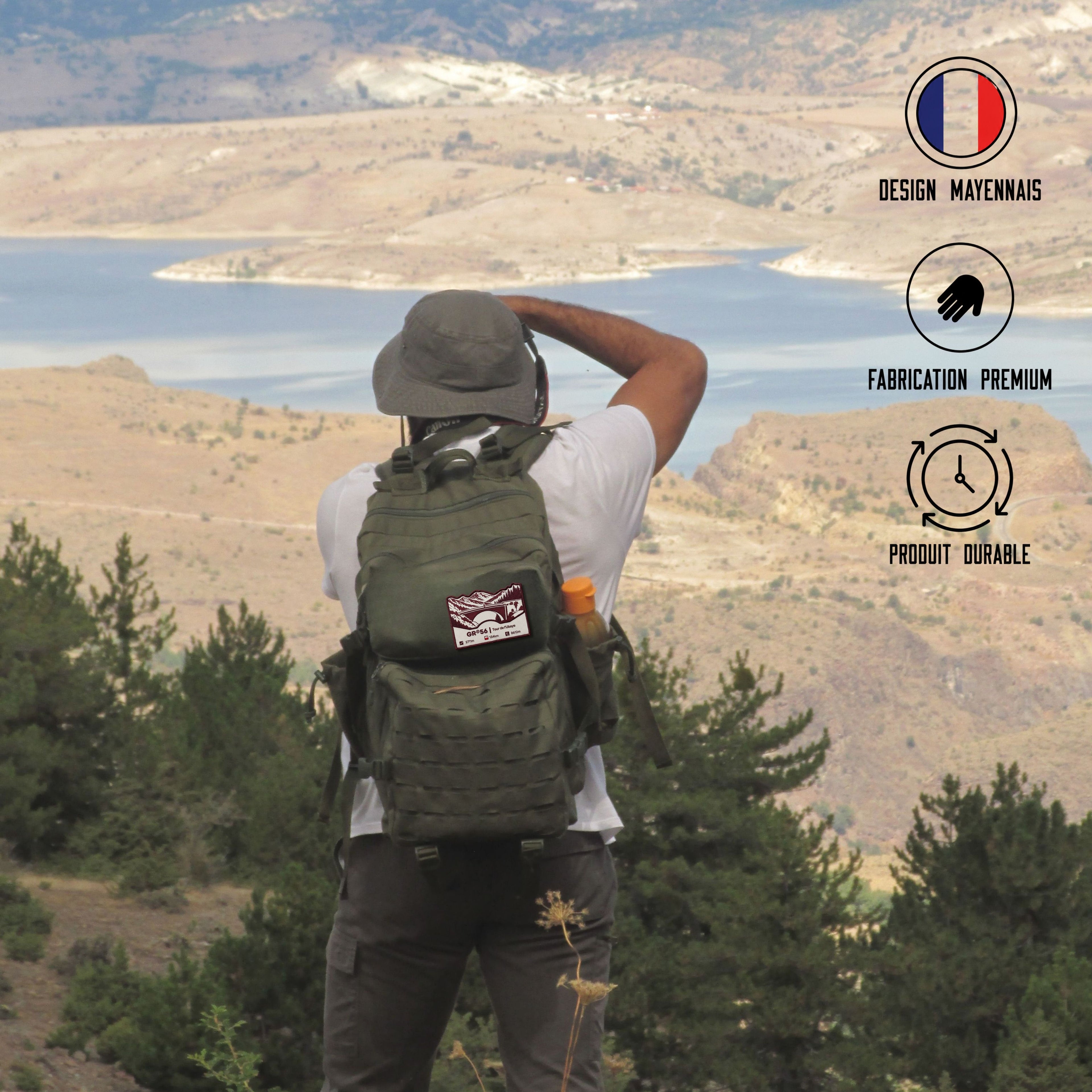 Écusson GR®56 Tour de l'Ubaye