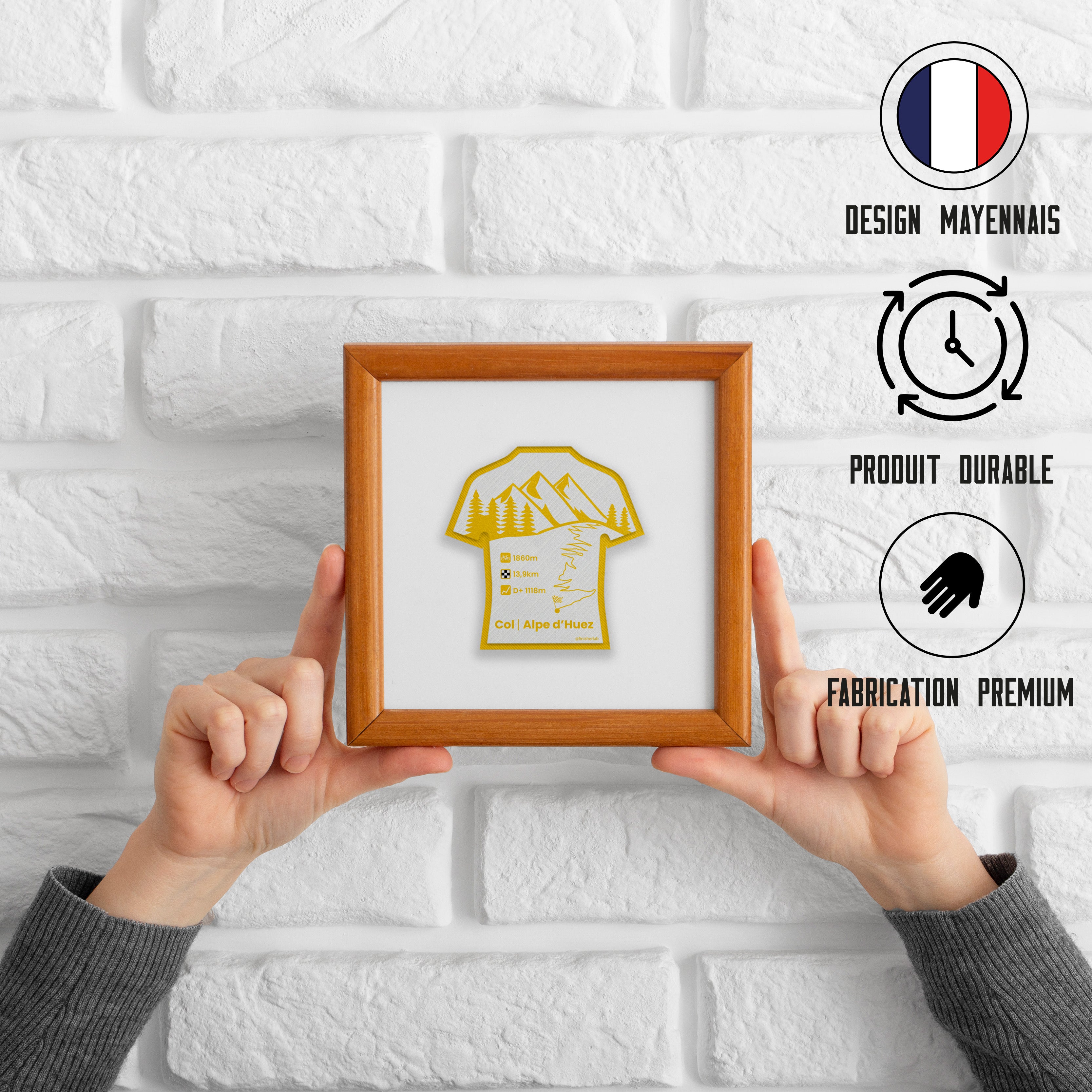 Écusson Col Alpe d'Huez