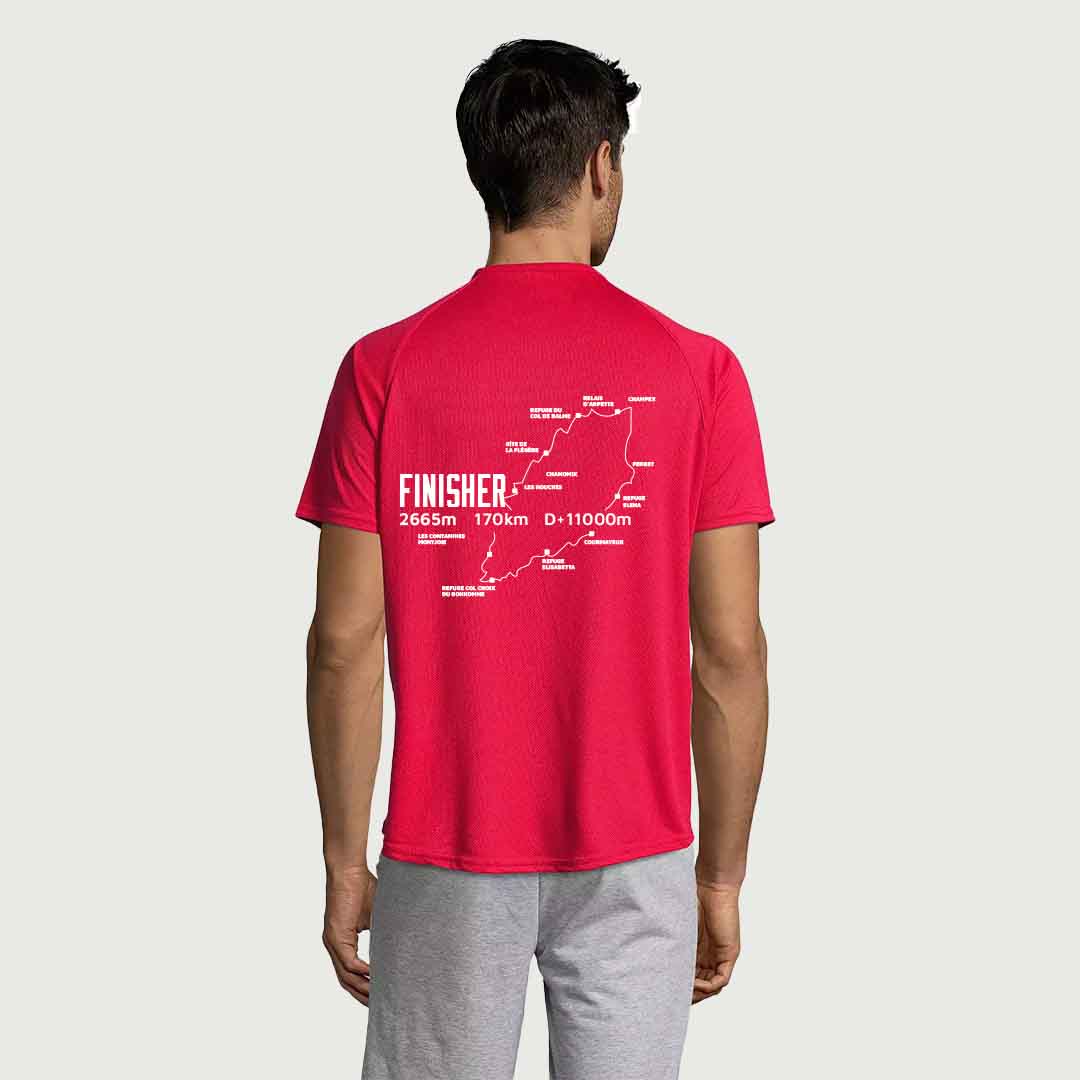 T-shirt sport TMB® Tour du Mont-Blanc