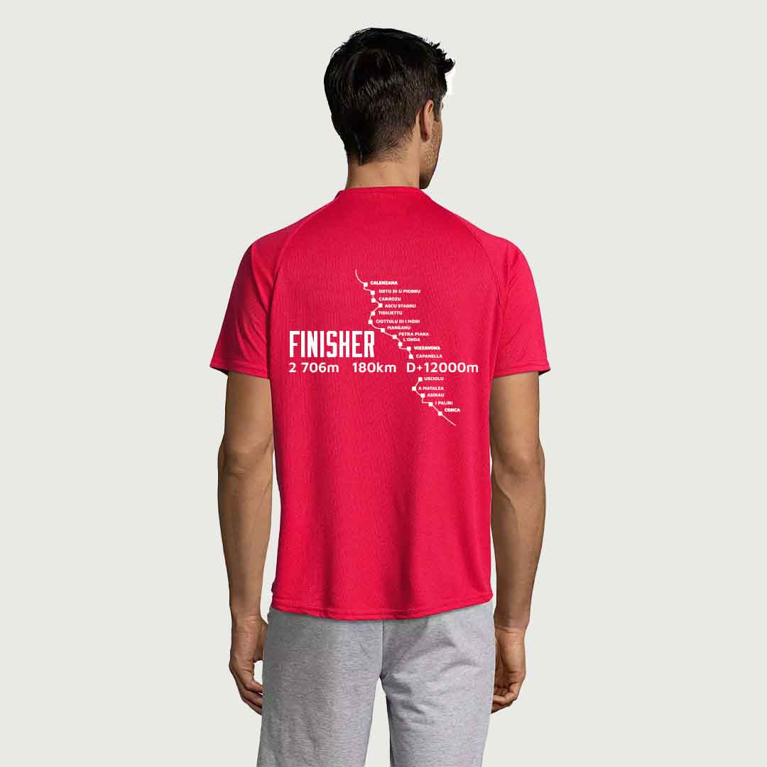 T-shirt sport GR®20 Traversée de la Corse