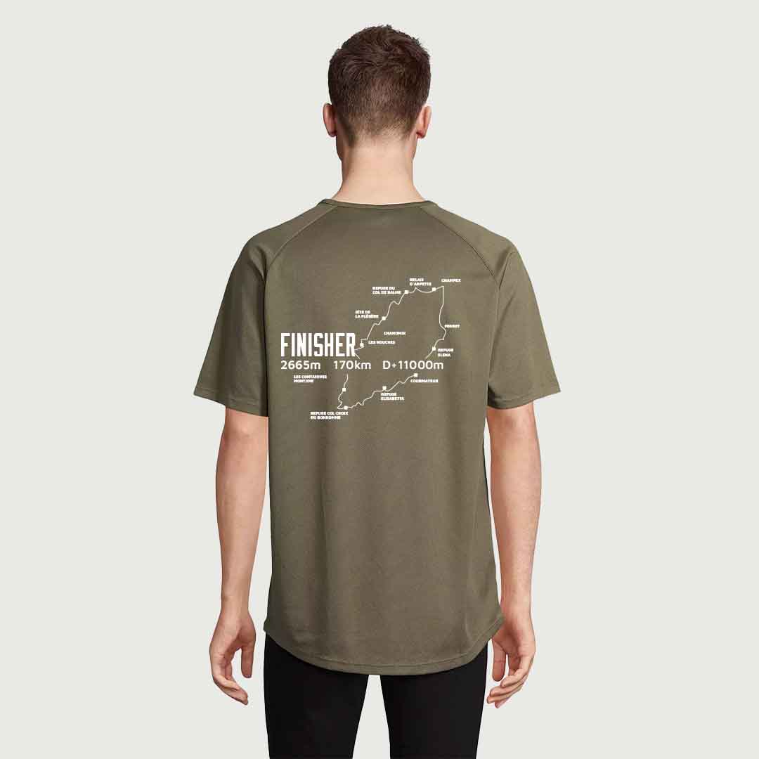 T-shirt sport TMB® Tour du Mont-Blanc