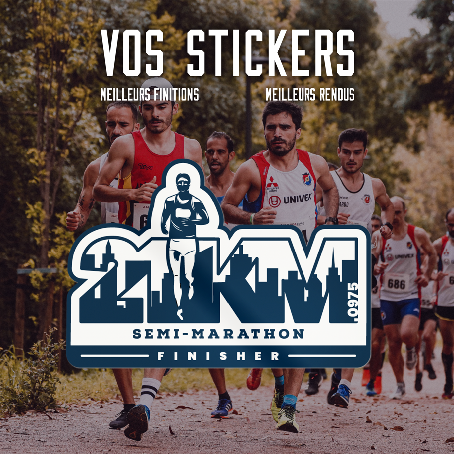 STICKER'S SEMI-MARATHON HOMMME