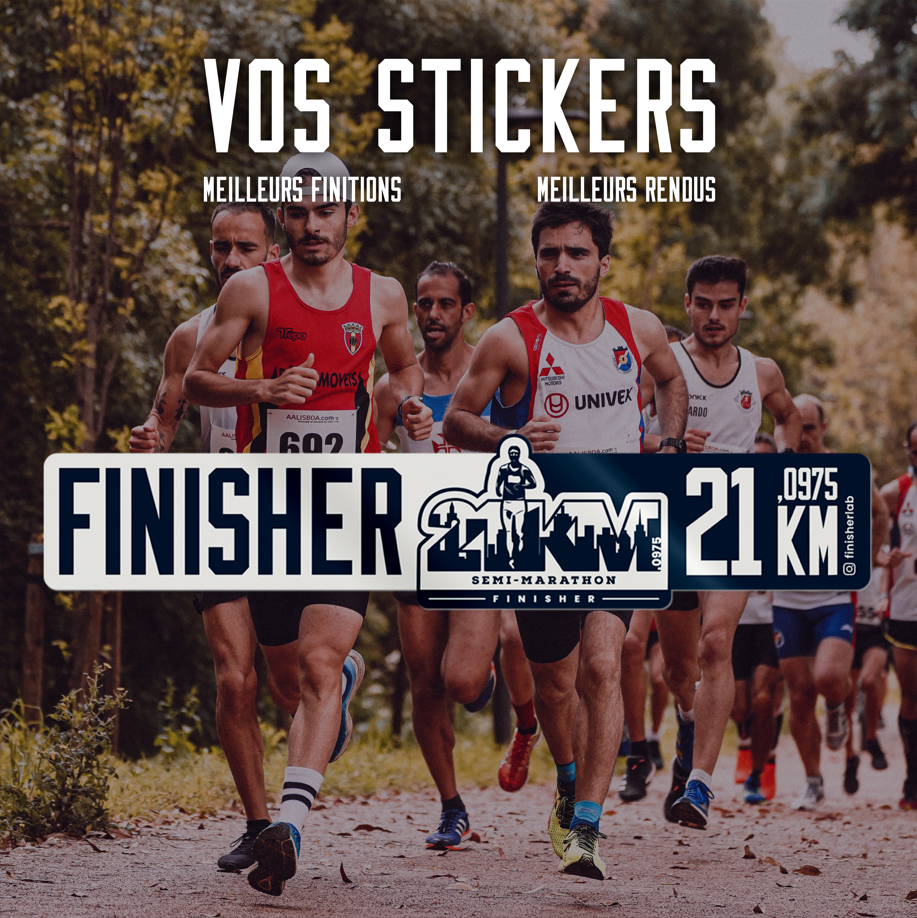 STICKER'S SEMI-MARATHON HOMMME