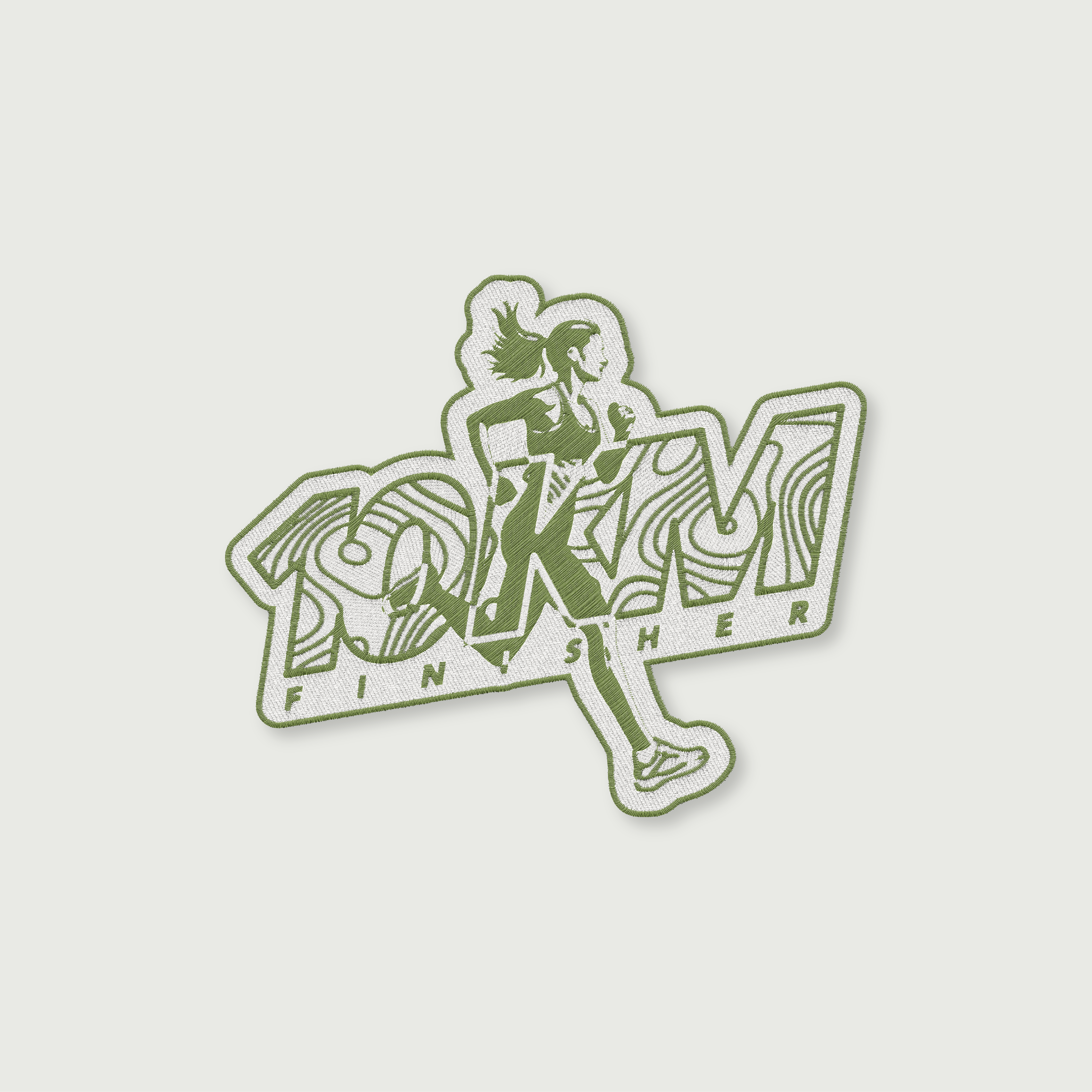 Écusson Finisher 10KM pour Femme