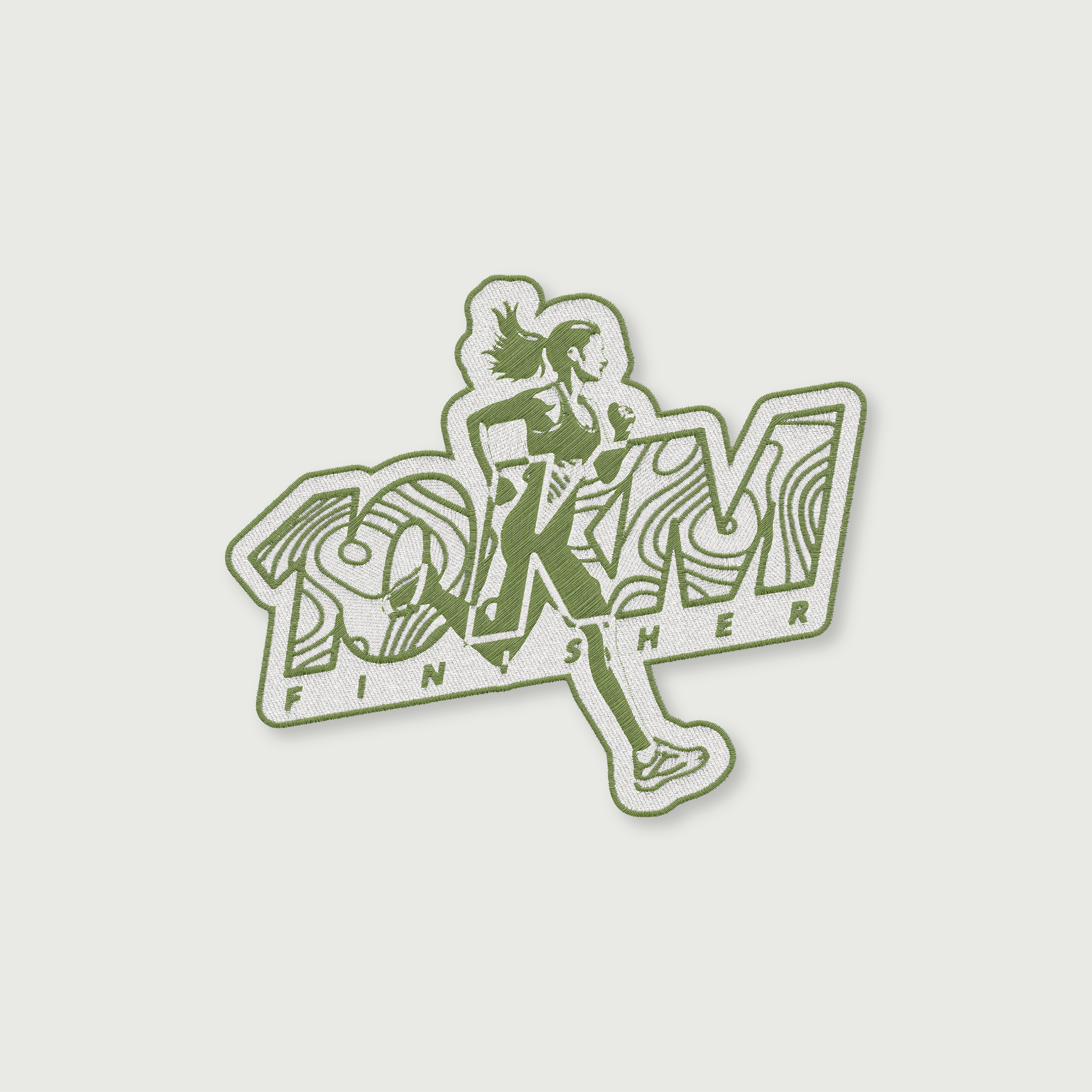 Écusson Finisher 10KM pour Femme