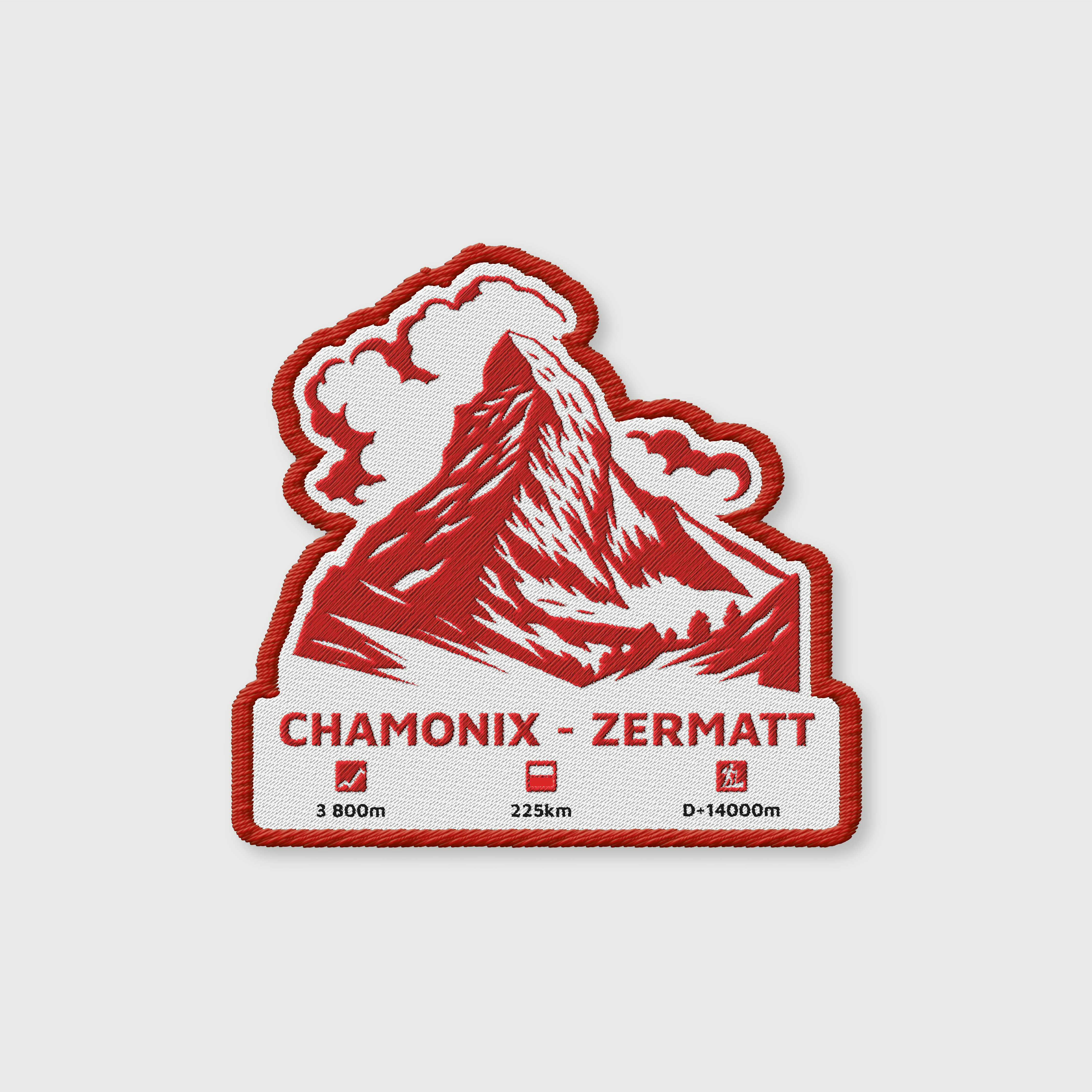 Écusson CHAMONIX-ZERMATT