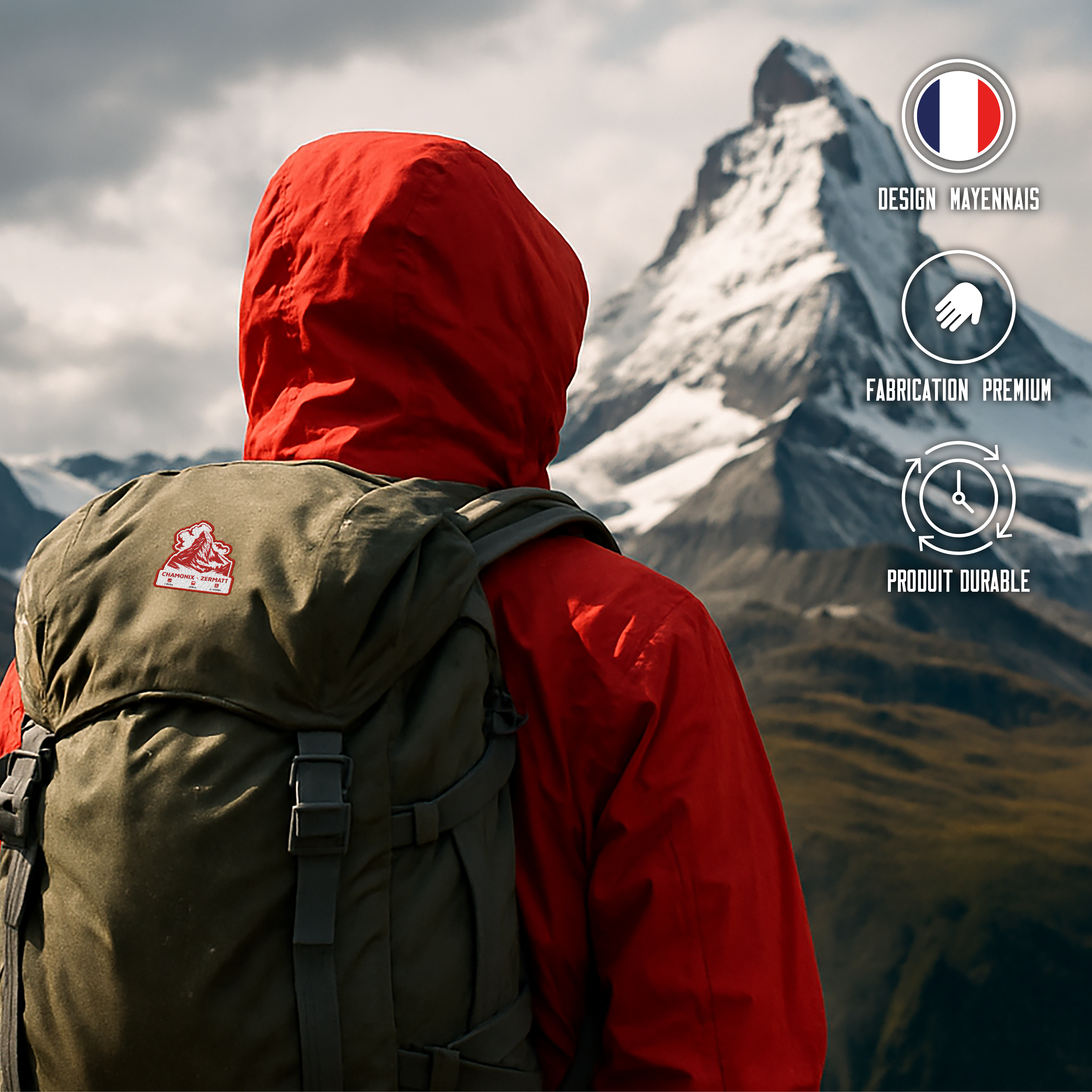 Écusson CHAMONIX-ZERMATT