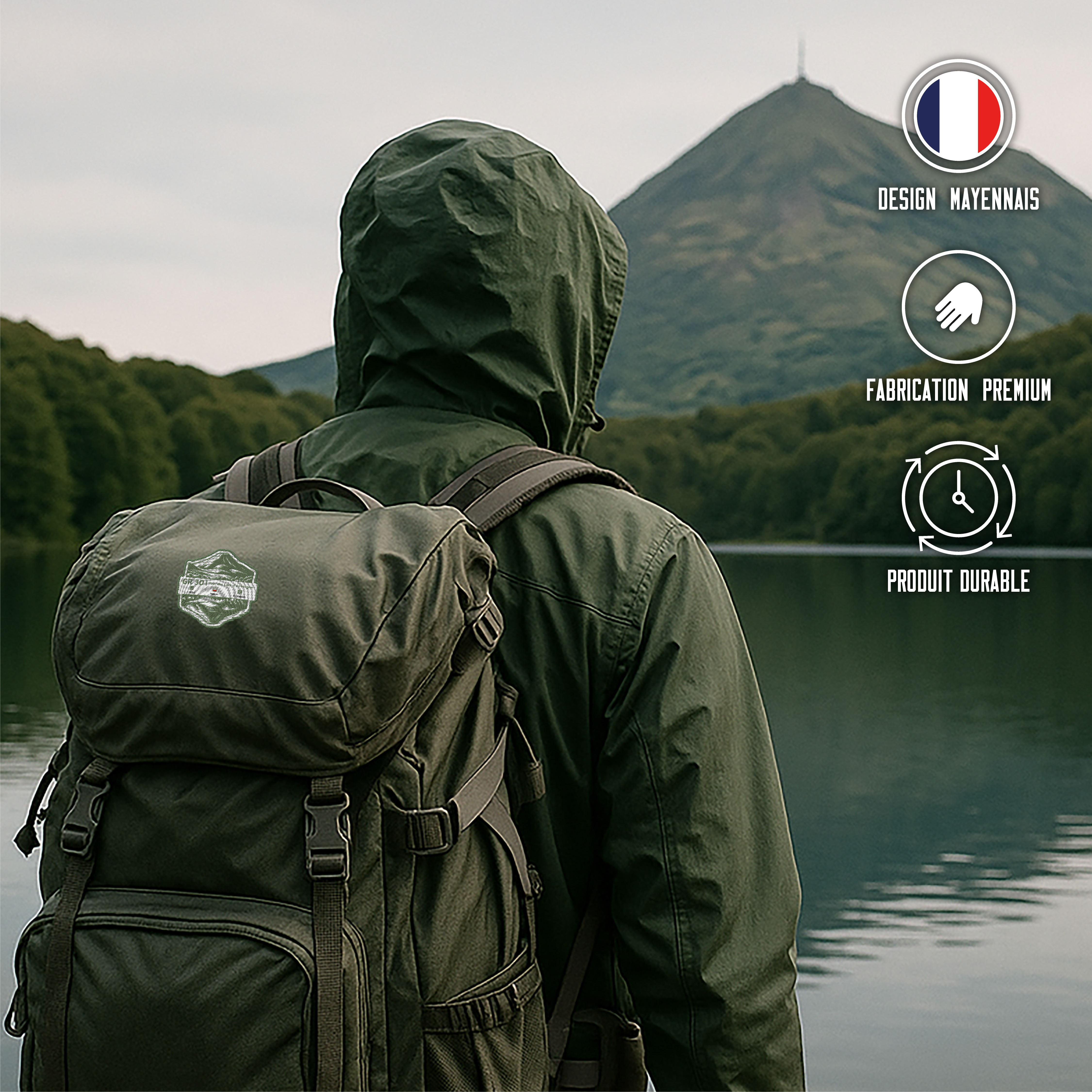 Écusson GR®30 Tour des Lacs d'Auvergne