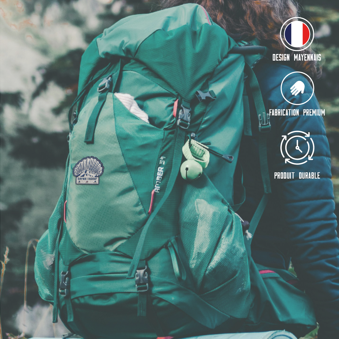 Écusson Gr®65 Le chemin de Compostelle